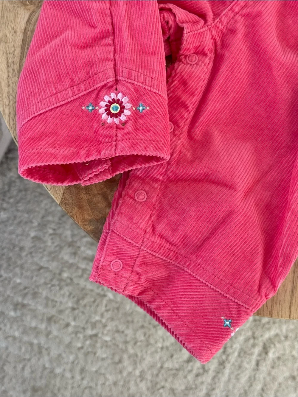 Osh Kosh Pink Corduroy Overalls